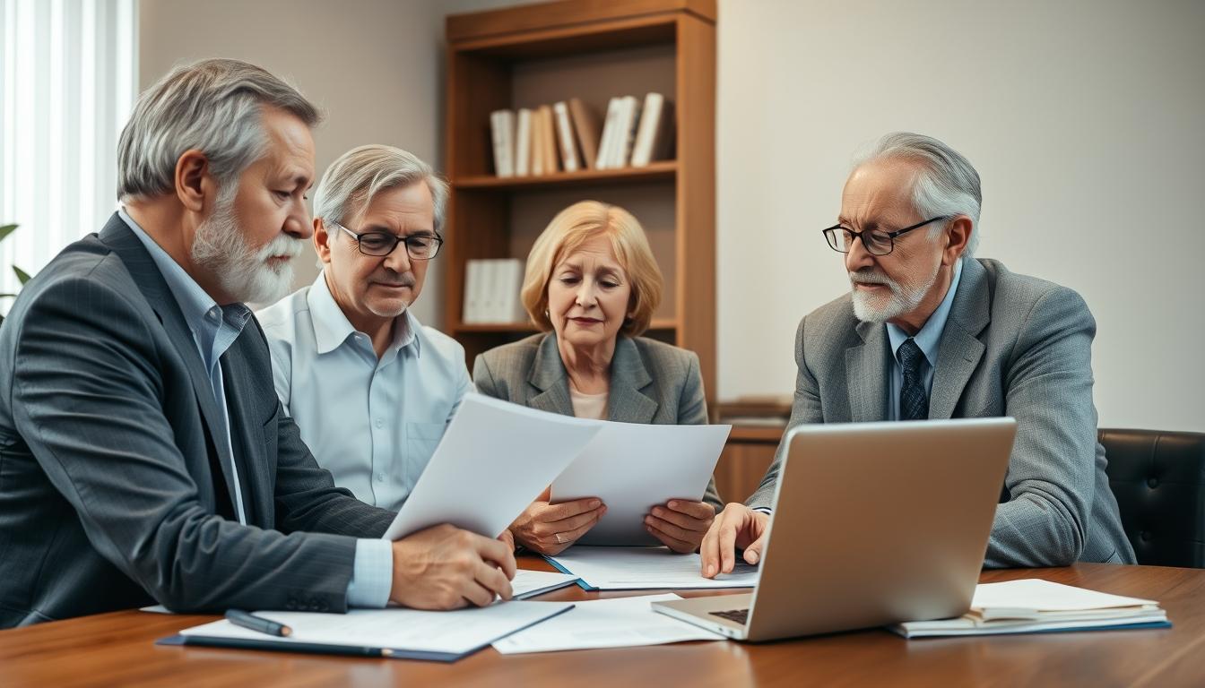 Retirement planning legal support